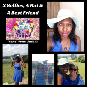 3 Selfies, A Hat & A Best Friend - Photo Collage